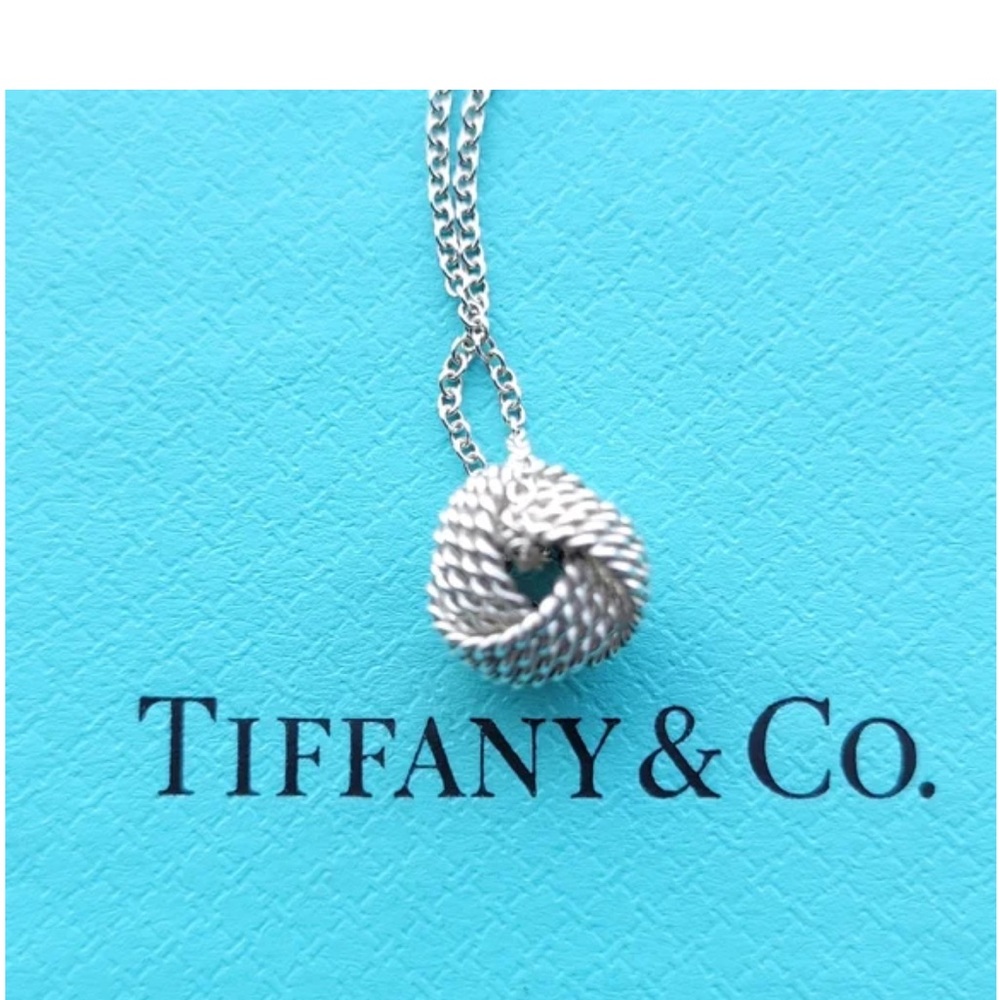 Tiffany & Co. Twisted Silver Necklace